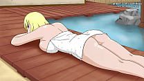 Naruto: Kunoichi Trainer | Blonde Big Tits Hentai Teen Samui Jerks Off A Very Large Cock Underwater In A Public Swimming Pool | Hottest Highlights | Part #5