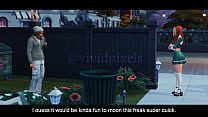 Sims 4 College Slut as I have shown Gangbang With Cuckold Boyfriend
