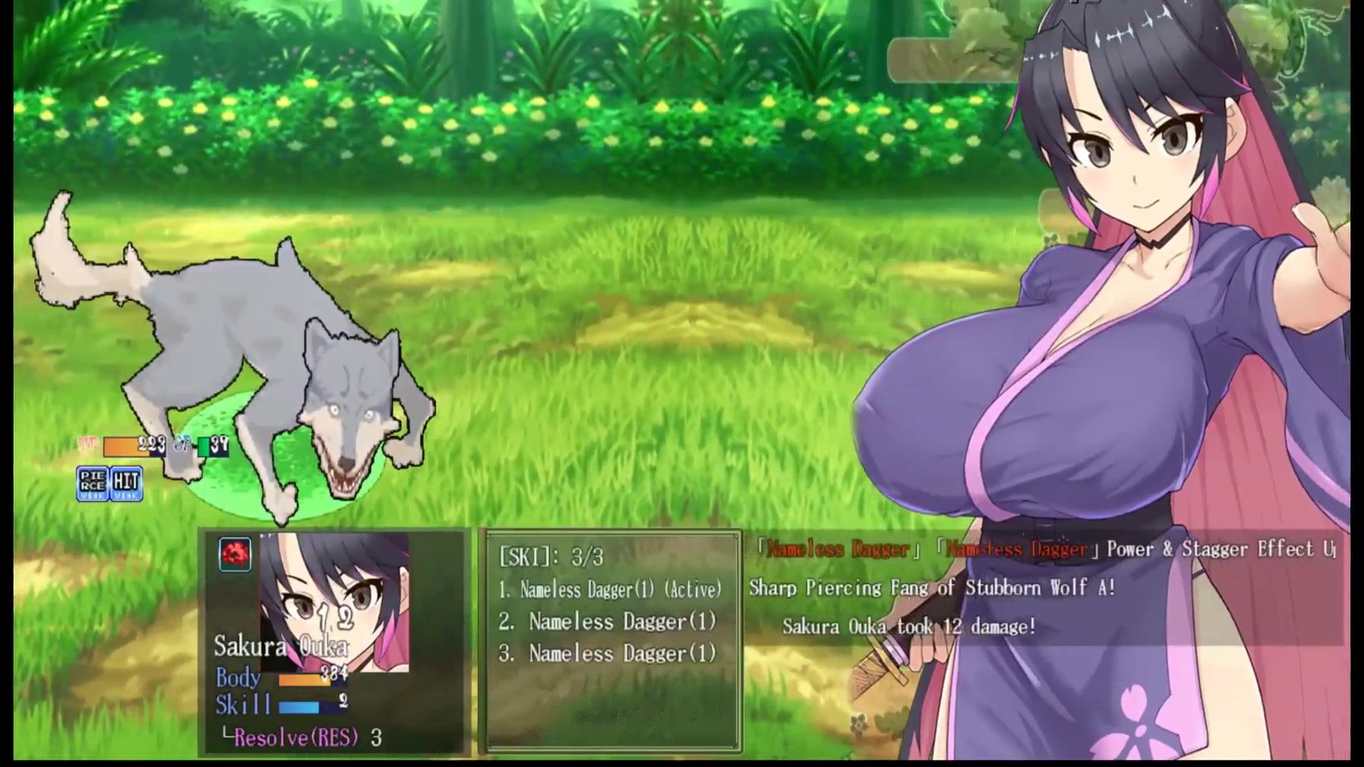 In This Case, Sakura Gozen [Hentai Game] Ep. 1 Is About A Horny Samurai Girl Who Likes To Be Outside