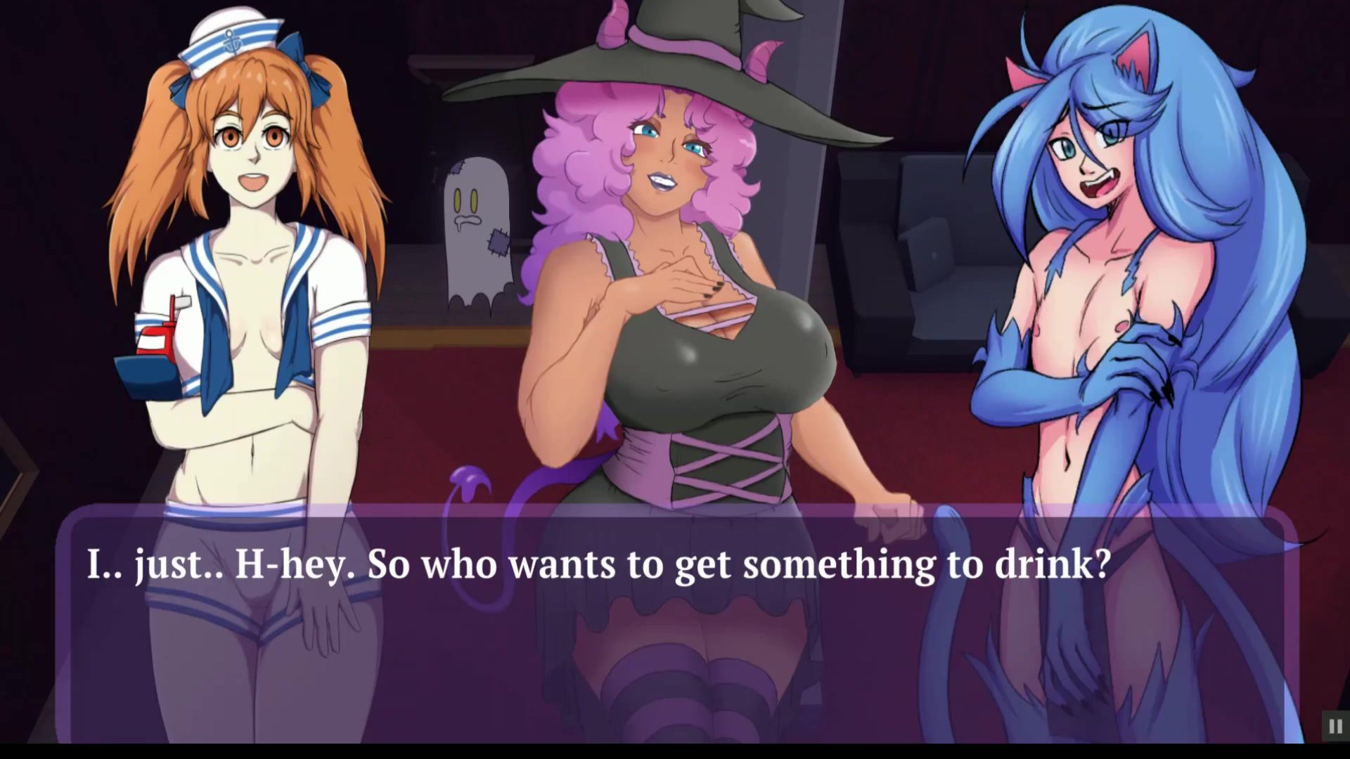 Halloween Sex Games: Sex Or Treat Ep. 4: These Two Lesbians, On The Other Hand, Love To Fuck In The Wild
